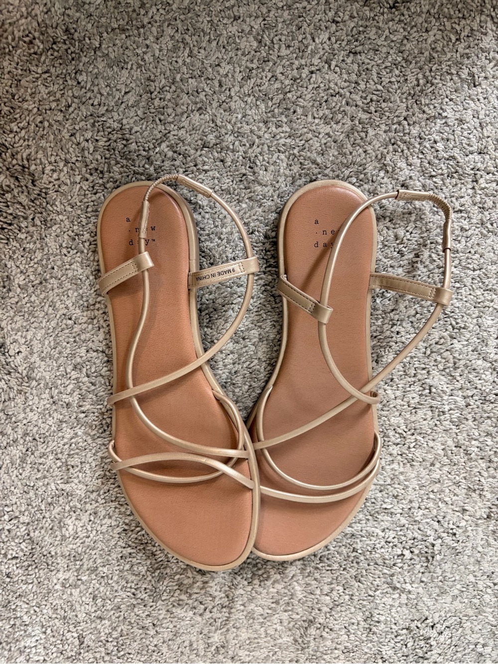 Strappy Flat Sandals
